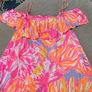 Spaghetti strap/off the shoulder top